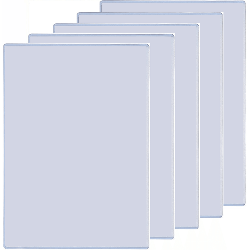 5 Pack Marbig Document Sheet Paper Protector PVC Heavy Duty A4 Clear 90075 (5 Pack) - SuperOffice