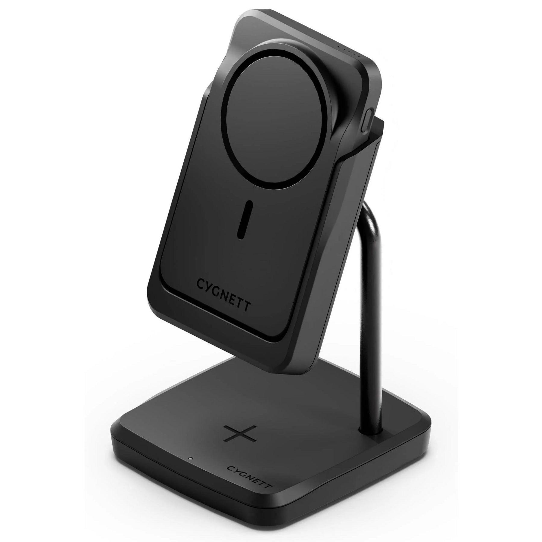 Fast Charging Cygnett Duo Wireless Powerbank And Charging Dock