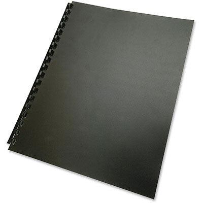 Gbc Ibico Polycover Binding Cover 300 Micron A4 Black Pack 100 BCP300BK100 - SuperOffice