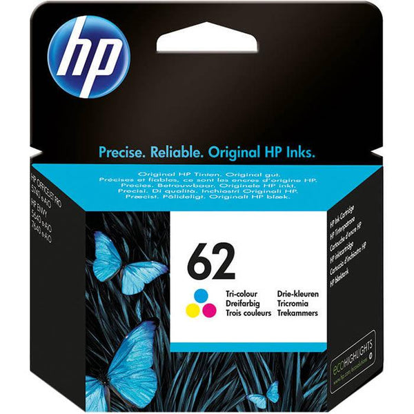 Hp C2P06Aa No.62 Ink Cartridge Tri Colour Pack Cyan/Magenta/Yellow C2P06AA - SuperOffice
