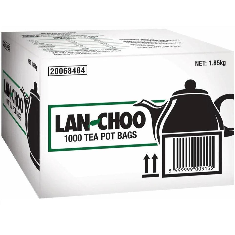 Lan Choo Black Tea Pot Bags Box of 1000 Bags Bulk SuperOffice