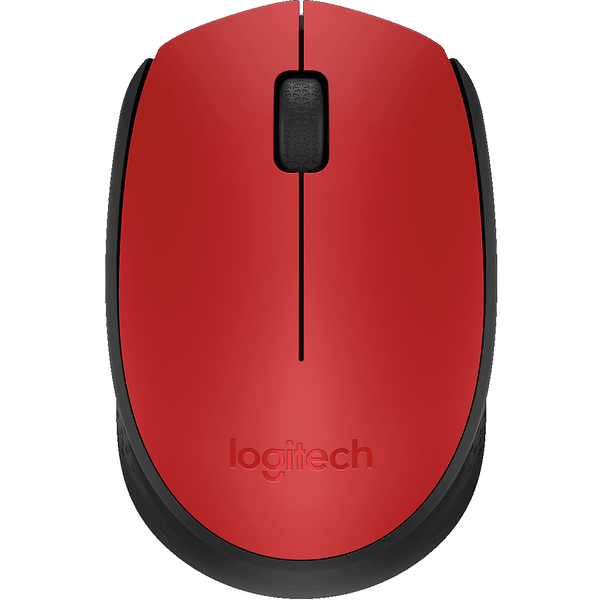 Logitech M171 Wireless Mouse Red Black 910-004657 - SuperOffice