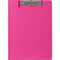 Marbig Clipfolder Pvc A4 Pink 4300609A - SuperOffice