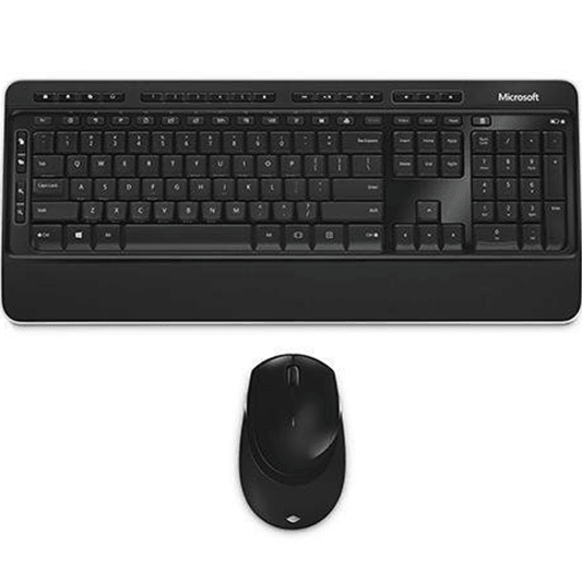 Microsoft 3050 Wireless Desktop Keyboard And Mouse Black SuperOffice