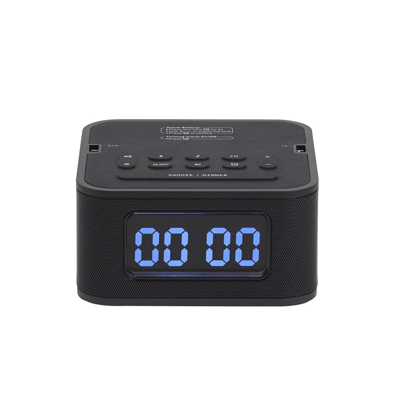 Nero Soundbox Bluetooth Alarm Clock Radio Speaker SuperOffice