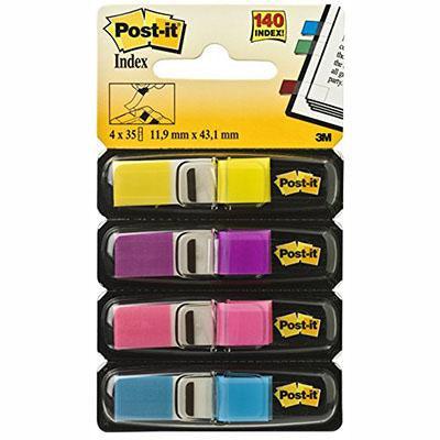 Post-It 683-4Ab Mini Flags Assorted Bright Colours Pack 140 70071351343 - SuperOffice