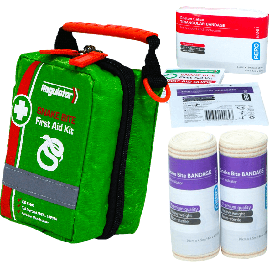 Regulator Snake Bite First Aid Kit Bandage Bushwalking SuperOffice