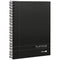 Spirax 400 Platinum Notebook Spiral Bound 200 Page A4 Black 56400 (1 Book) - SuperOffice