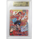 One Piece Portgas.D.Ace Special Art OP02-013 BGS Beckett 10 Graded Slab Card
