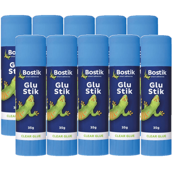 10 Pack Bostik Glue Sticks 35g 30840734 (10 Pack) - SuperOffice