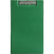 10 Pack Marbig Clipfolder PVC Foolscap Green Clipboard Large 4300504 (10 Pack) - SuperOffice