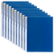 10 Pack Marbig Non-Refillable Display Book Insert Cover A4 Blue 40 Pages 2003601 (10 Pack) - SuperOffice