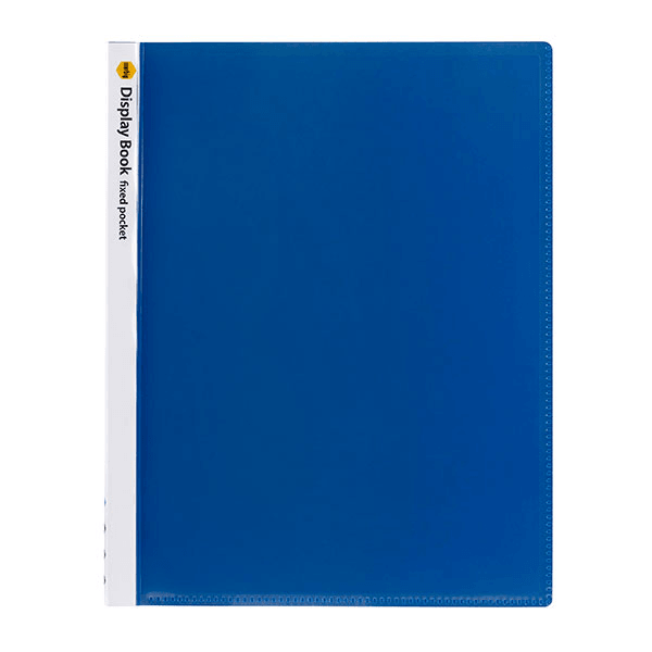 10 Pack Marbig Non-Refillable Display Book Insert Cover A4 Blue 40 Pages 2003601 (10 Pack) - SuperOffice