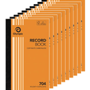 10 Pack Olympic 704 Duplicate Record Book Carbonless 50 Leaf Bulk 140857 (10 Pack) - 704 - SuperOffice
