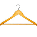 Compass Classic Wood Budget Hook Clothes Coat Hanger Pack 100 Bulk 59123 (100 Pack) - SuperOffice
