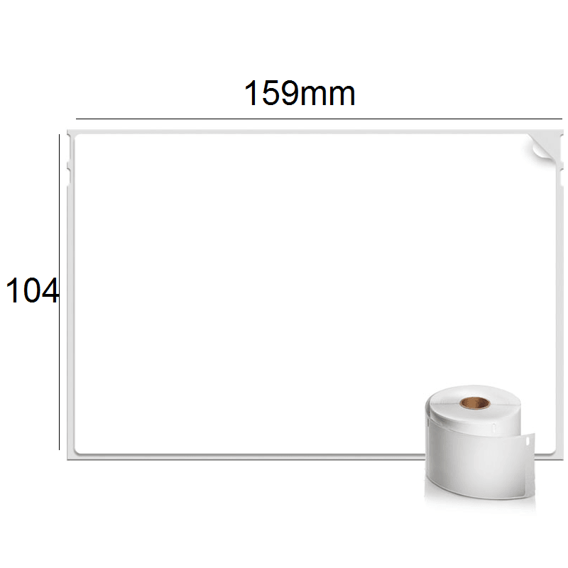 10x Dymo LabelWriter 4XL/5XL 220 Shipping Labels Roll 104X159mm S0904980 eParcel BULK S0904980 (10 Rolls) - SuperOffice