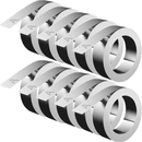 10x Dymo Rhino 31000 Tape M11 Aluminium Non-Adhesive 12mmx4.8m Industrial 31000 (10 Rolls) - SuperOffice