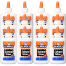 12 Pack Elmers Washable No Run School Glue Bottle 118mL BULK E304 (12 Pack) - SuperOffice