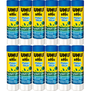 12 Pack UHU ReNature Glue Stick Magic Blue 40G Sticks Plant Based Bulk 33-00005 - SuperOffice