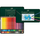 120 Faber-Castell Watercolour Albrecht Durer Colour Pencils Tin Artists 117511 - SuperOffice