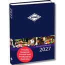 Zions 2027 Table Booking Diary Book 2-Page Per Day A4 Restaurant Cafe
