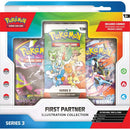 Pokemon TCG First Partner Illustration Collection Box Series 3 Booster Packs