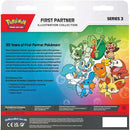 Pokemon TCG First Partner Illustration Collection Box Series 3 Booster Packs