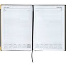 Cumberland 2027 Corporate Appointment Diary Day To Page A4 Black Leathergrain 41CFBK27