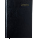 Cumberland 2027 A4 2 Pages Per Day Appointment Diary Leathergrain 40CBK