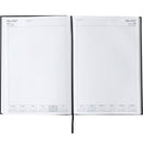 Cumberland 2027 A4 2 Pages Per Day Appointment Diary Leathergrain 40CBK