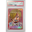 One Piece Sanji Leader Alternate Art PRB01-001 PSA 10 Graded Slab Card