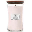 WoodWick Sheer Tuberose Large Candle Crackles As It Burns 610G Hourglass
