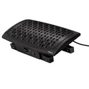 Fellowes Footrest Climate Control Pedi Relief Black