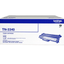 2 Pack Brother TN-3340 Toner Ink Cartridge Black Genuine TN3340 TN-3340 (2 Pack) - SuperOffice