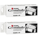 2 Pack Crystalfile Tabs Clear Rectangle Box 50 111360 - 2 Pack (Rectangle) - SuperOffice