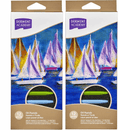 2 Pack Derwent Academy Oil Pastels Assorted Pack 12 R32900 (2 Pack) - SuperOffice
