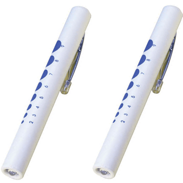 2 Pack First Aiders Choice Penlight Examination Torch 06400 (2 Pack) - SuperOffice
