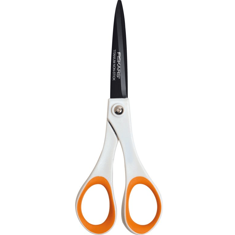 2 Pack Fiskars Titanium Non-Stick Premium Scissors 18cm 2 Pack - 1004720 (18cm) - SuperOffice