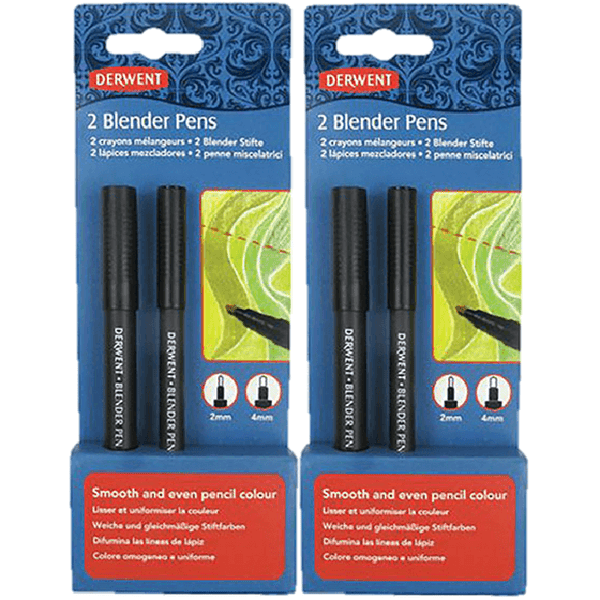 2 Packs Derwent Blender Pens Pack 2 2302177 (2 Packs) - SuperOffice