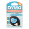 20 Pack Dymo 16952 Letratag Labelling Tape Plastic 12mmx4m Black On Clear Bulk 16952 (20 Pack) - SuperOffice