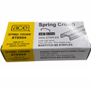 25 Pack ACE 78504 Spring Crown Galvanised B8 1/4" 6mm Staples Box 5000 STCR2115 78504 (Carton 25) - SuperOffice