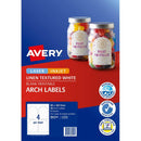 Avery 982510 L7275 Labels Textured Arched Pack 20 982510 - SuperOffice