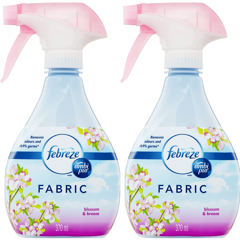 2x Febreze Ambi Pur Fabric Spray Blossom Breeze 370mL Febreze Blossom (2 Pack) - SuperOffice