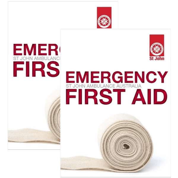 2x St John Emergency First Aid Quick Guide Book 3225/1 (2 Pack) - SuperOffice