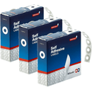 3 Box Quikstik Ring Eyelets Reinforcement Paper Labels White Pack 200 80192EP (3 Box) - SuperOffice