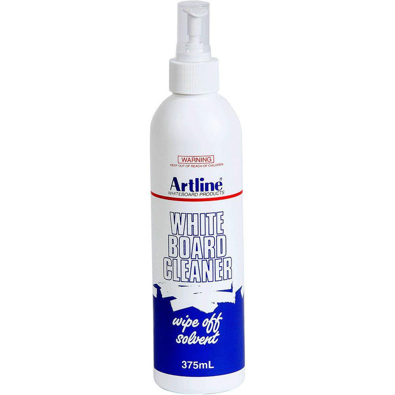 3 Pack Artline Whiteboard Cleaner Spray Bottle 375mL Bulk 14375 (3 Bottle) - SuperOffice