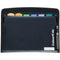 3 Pack Colourhide Zipit PP Expanding File Folder 7 Pocket Foolscap Black 9026002 (3 Pack) - SuperOffice