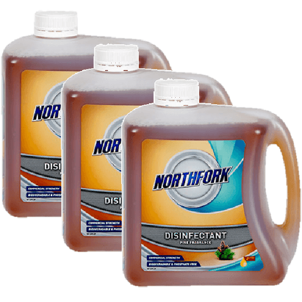 3 Pack Northfork Pine Disinfectant 2 Litre Bottles 632013802 (3 Pack) - SuperOffice