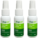 3 Pack RapAid First Aid Antiseptic Spray 50mL Itch Relief Melaleuca Oil Rapaid 3 Pack - SuperOffice