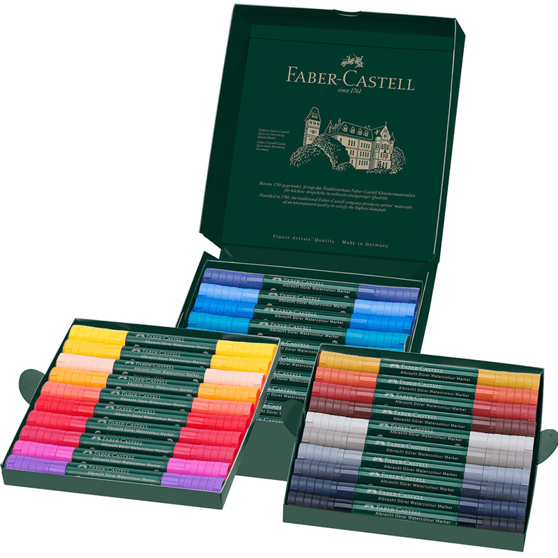 30 Faber-Castell Watercolour Albrecht Durer Dual Tip Markers 18-160330 - SuperOffice
